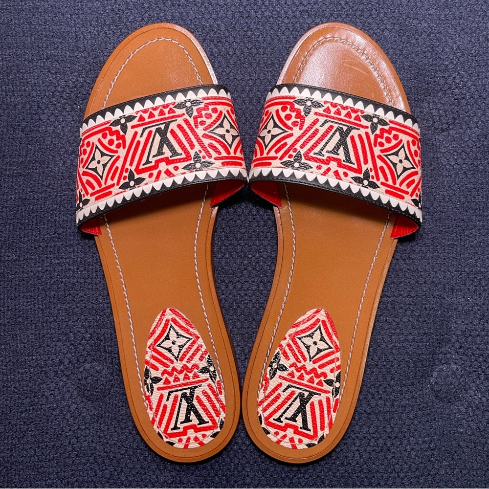 Louis Vuitton Lock It Sandals